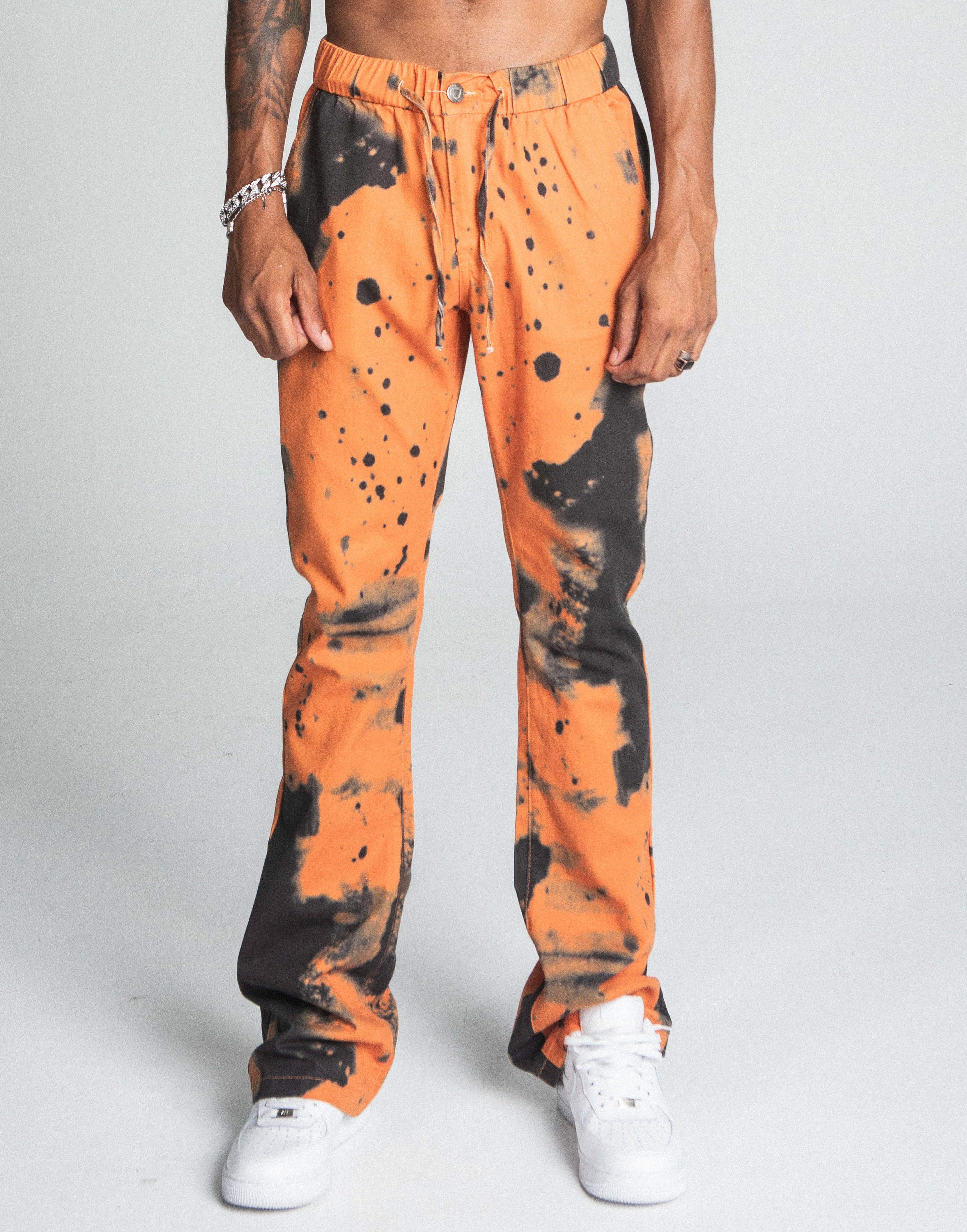 Color Dye Stacked Jeans | AJ04SK