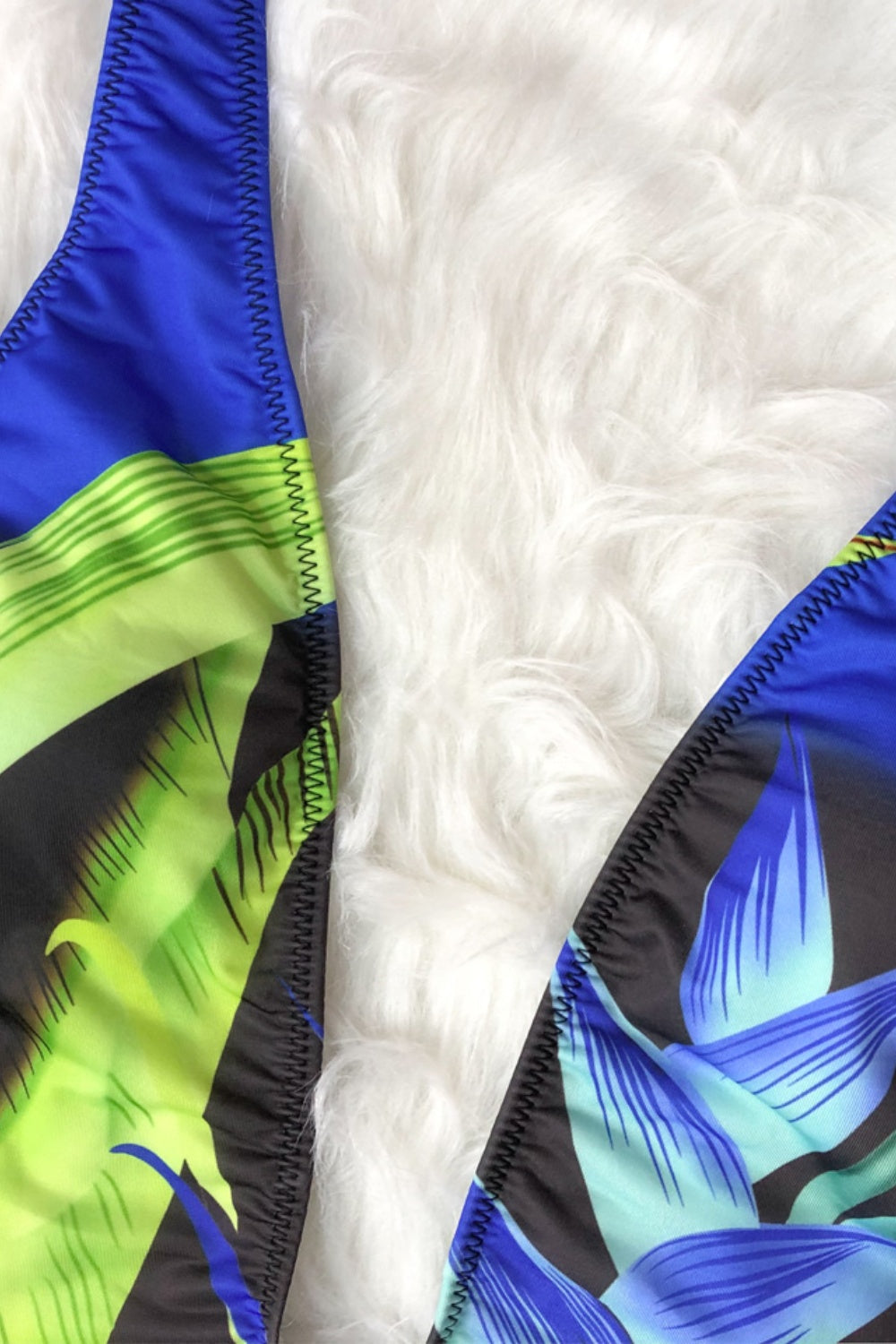 Halter Neck One-Piece Swimwear