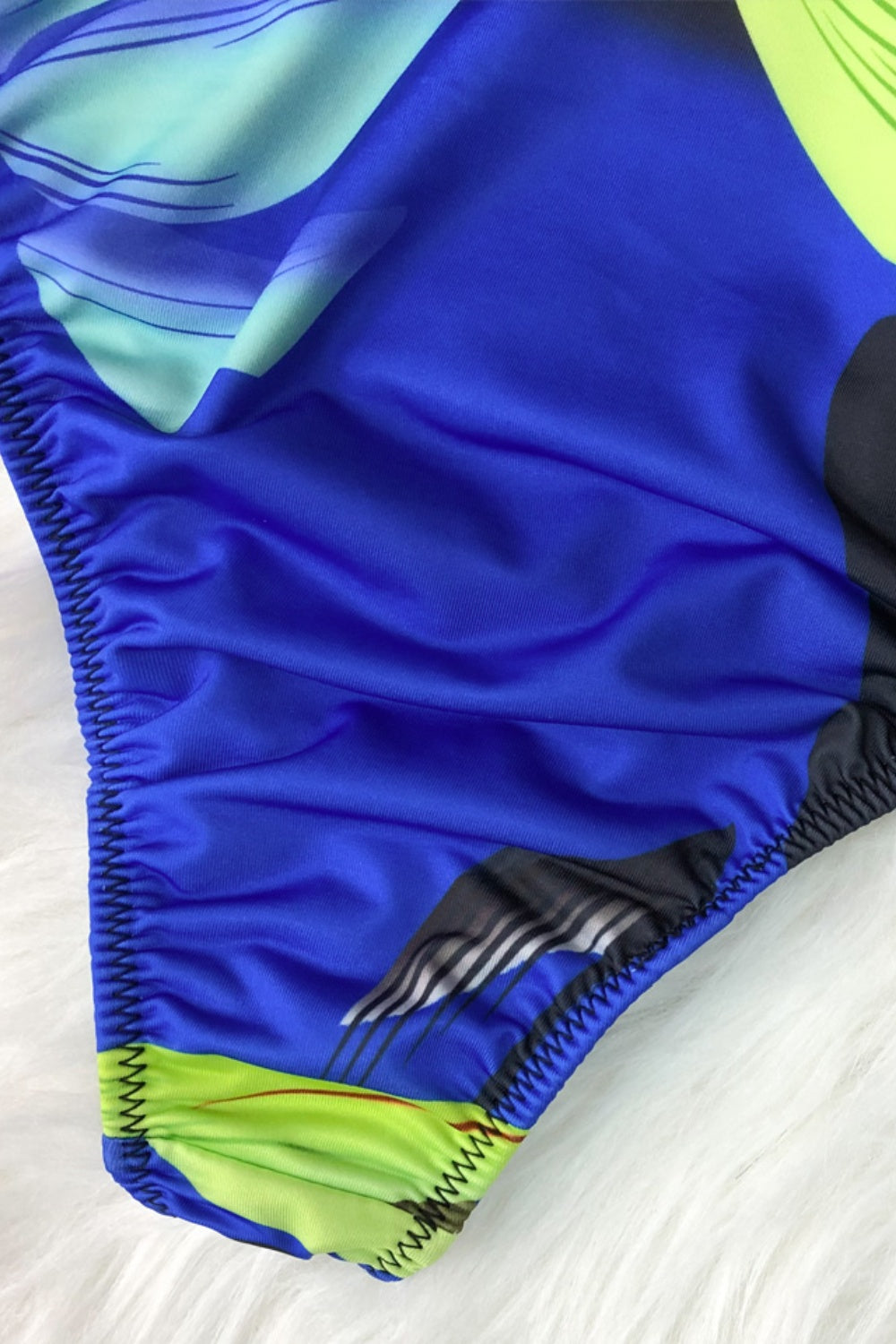 Halter Neck One-Piece Swimwear