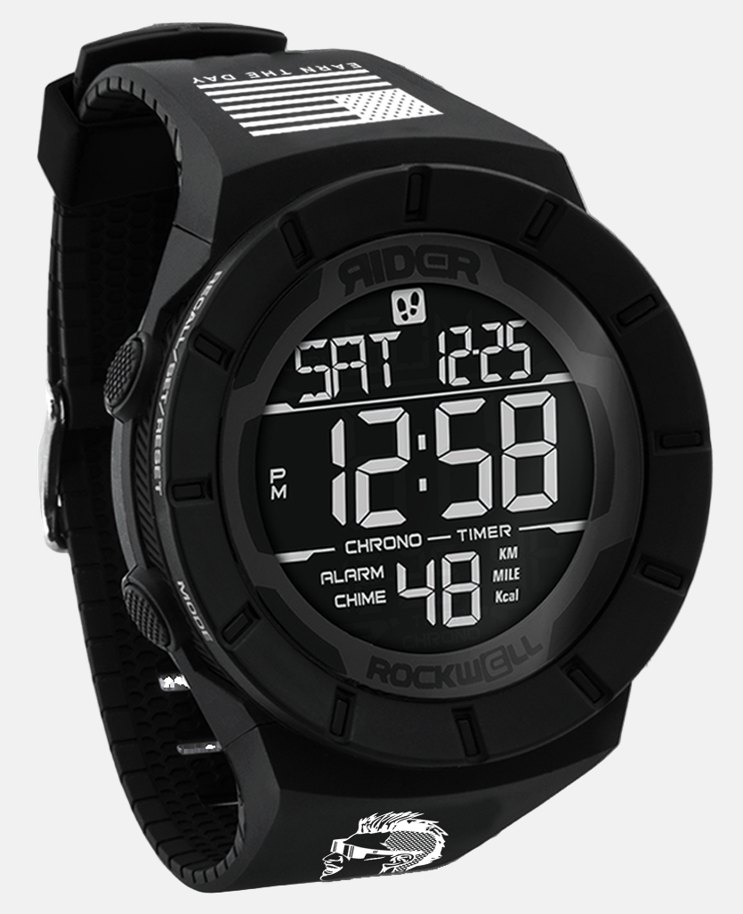 Rockwell Coliseum Fit™ Casey Patterson Edition Watch | Phantom Black
