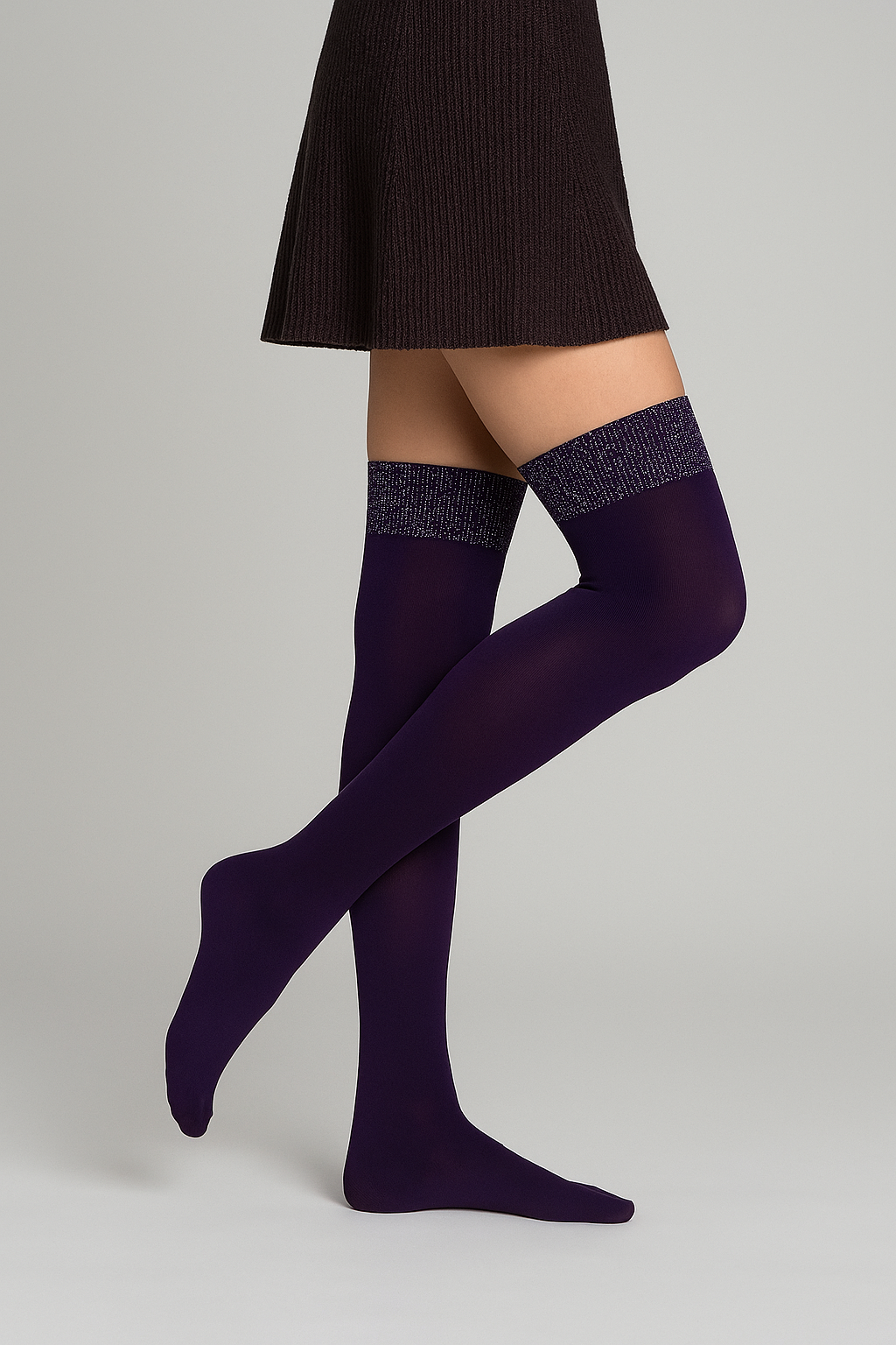 Knee Highs Conte Trendy with Lurex