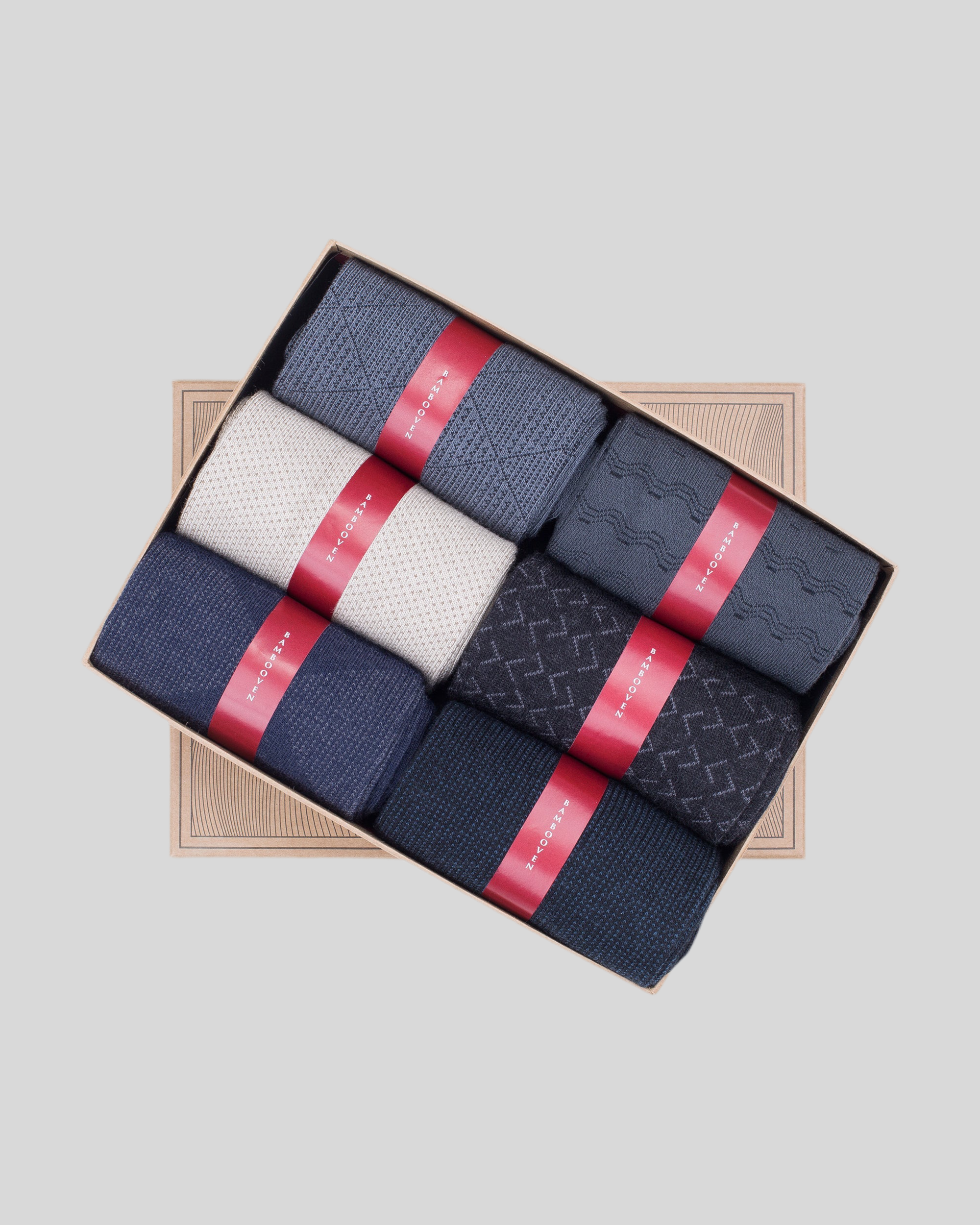 Men’s Bamboo Dress & Trouser Socks 594 | 6-Pack