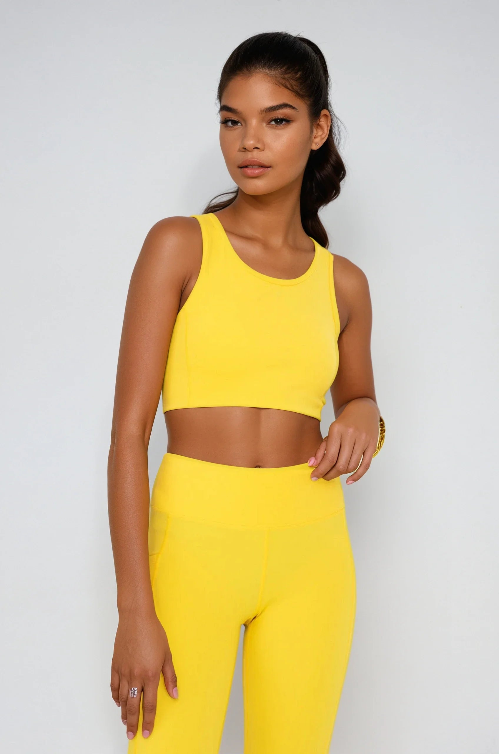 Breathe Easy Cut-Out Back Sports Bra Lycra® Blend