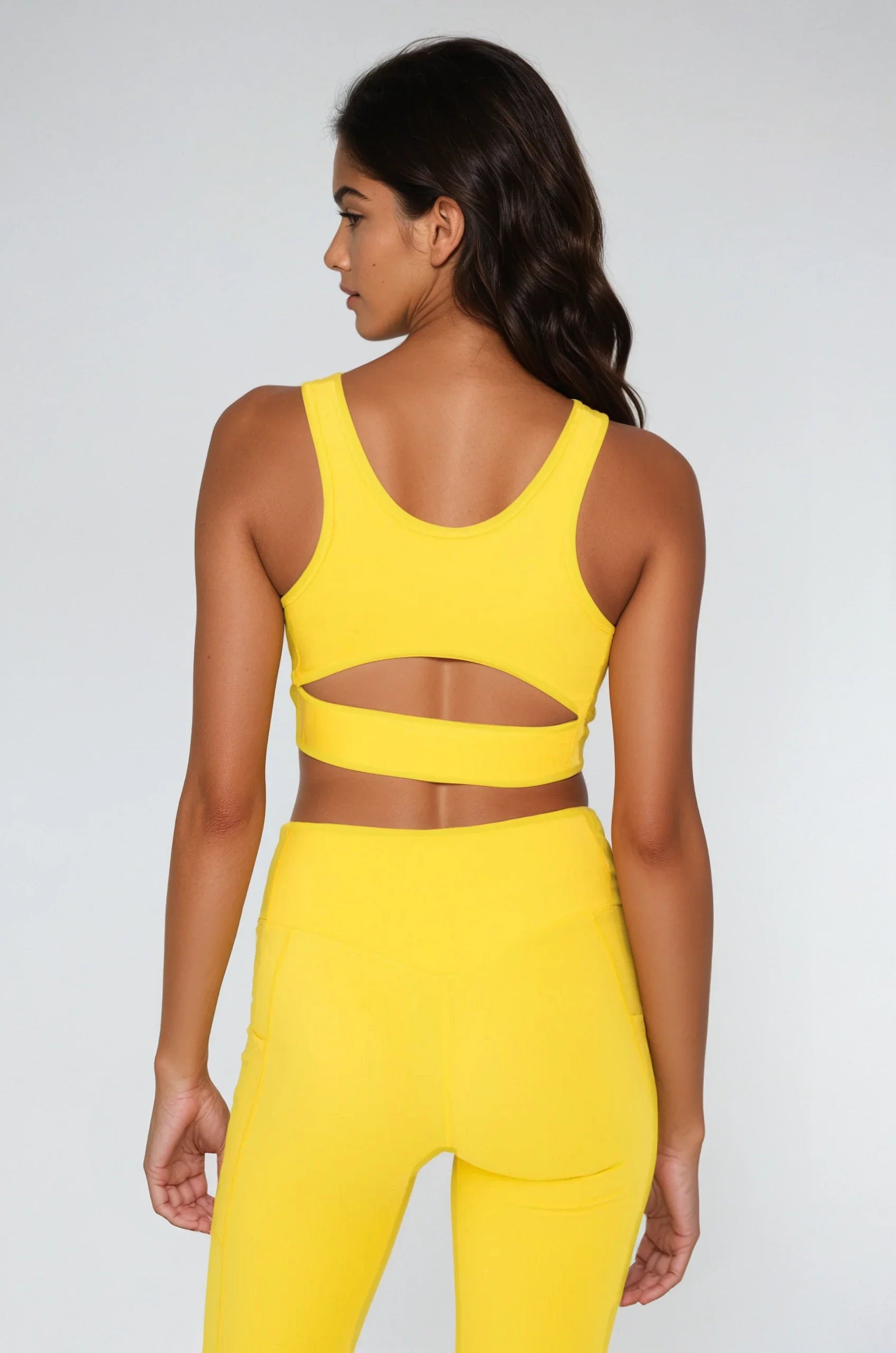 Breathe Easy Cut-Out Back Sports Bra Lycra® Blend