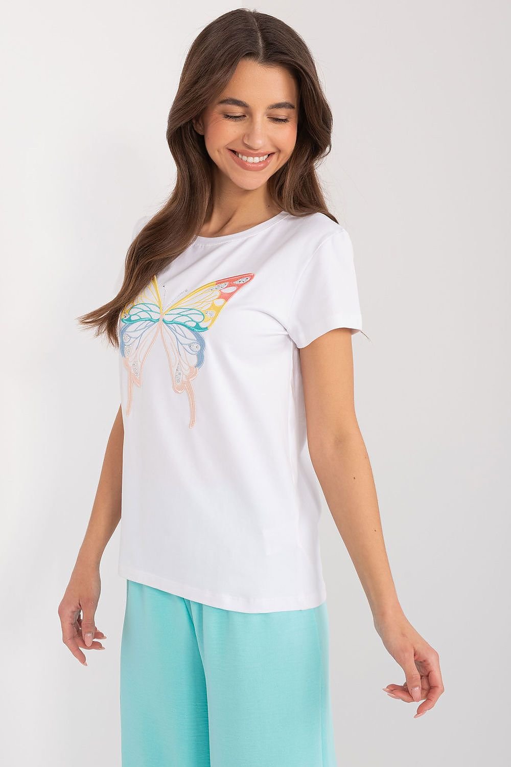 Butterfly Print T-Shirt