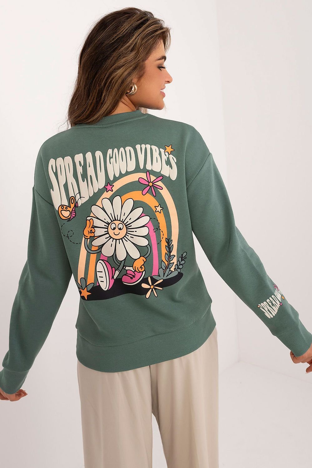 Bold Print Sweatshirt