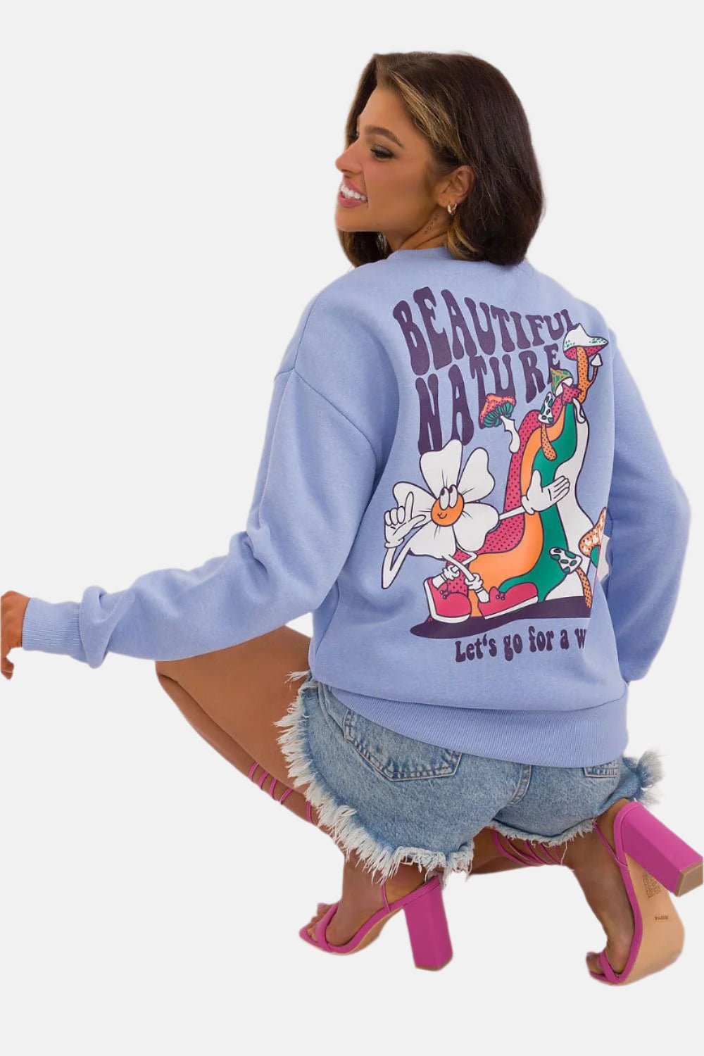 Bold Print Sweatshirt