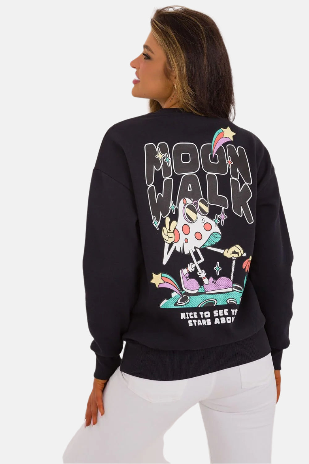 Bold Print Sweatshirt