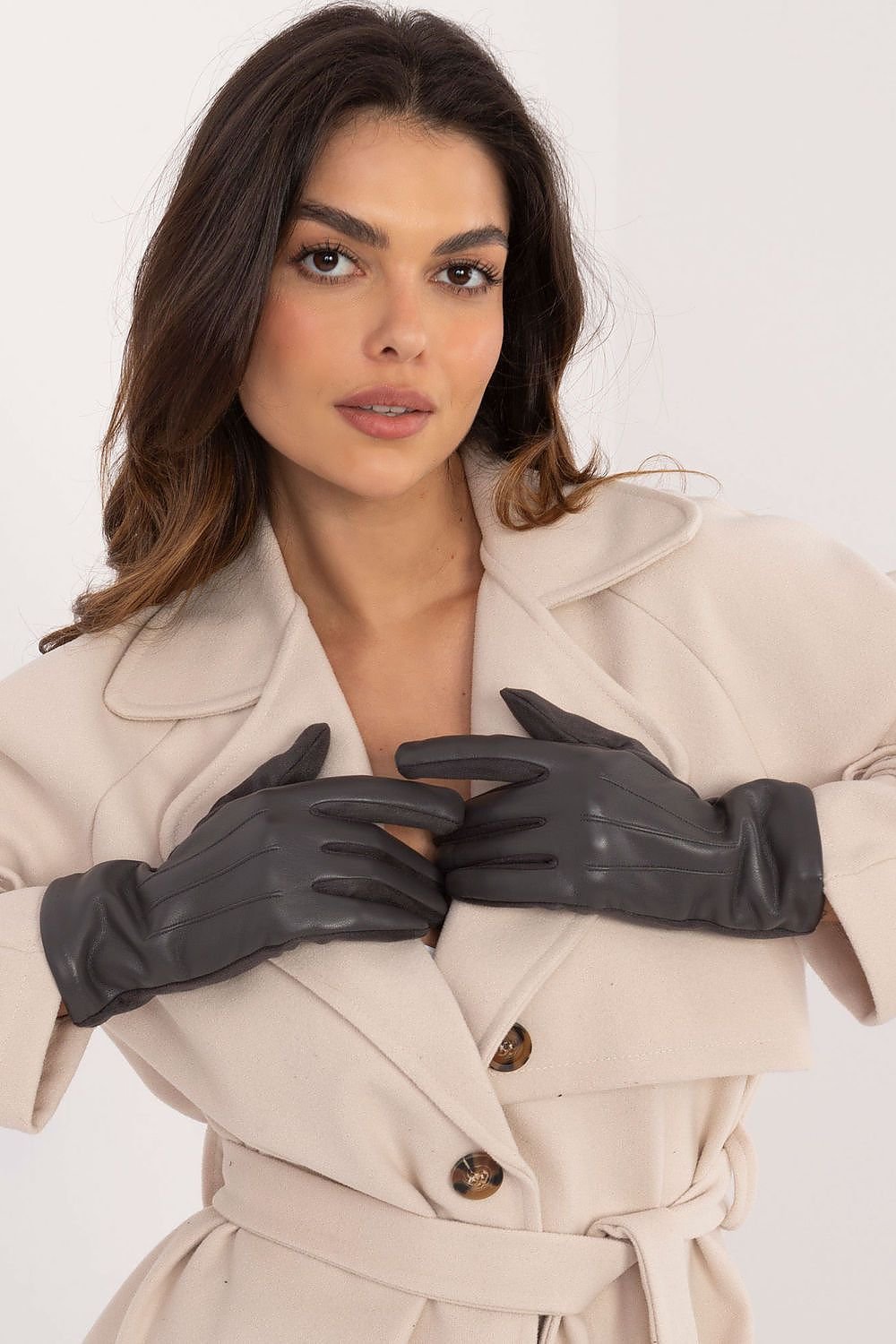 Insulated Eco Leather Gloves