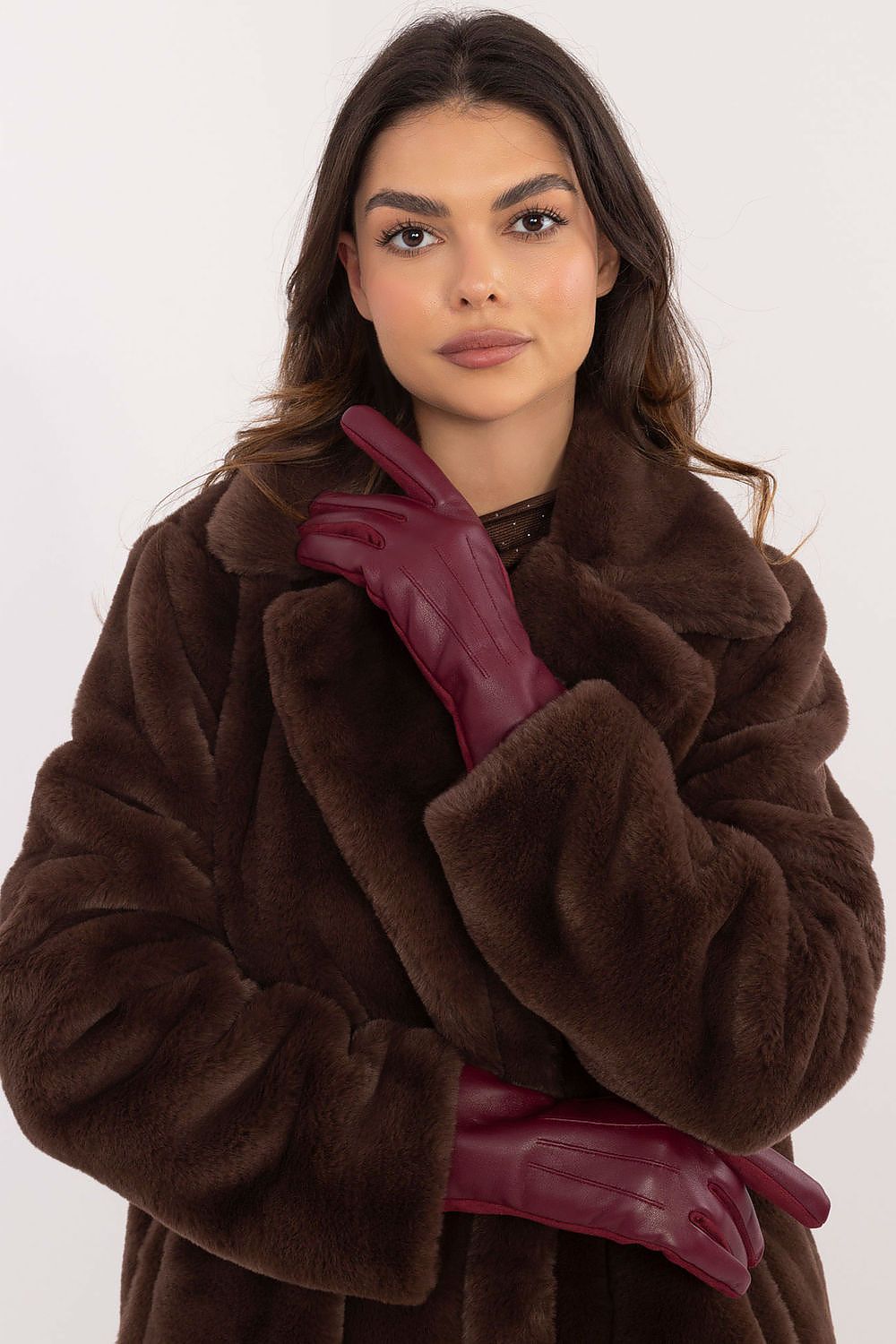 Insulated Eco Leather Gloves