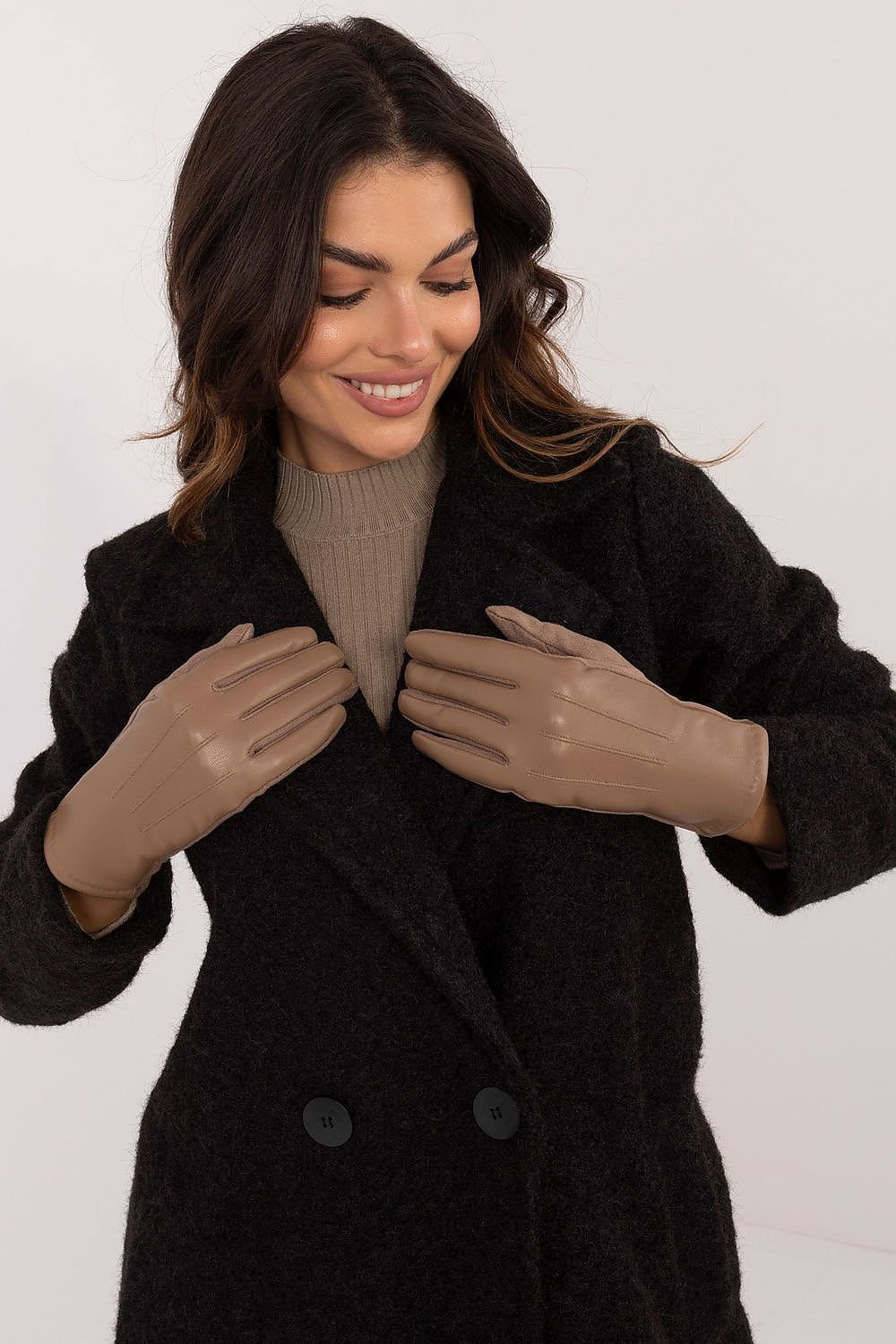 Insulated Eco Leather Gloves