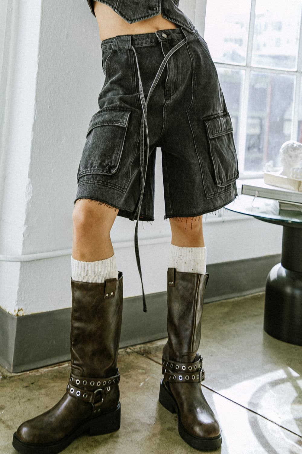 A Better Day Denim Shorts