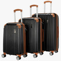 Collins 3-Piece Expandable Retro Luggage Set