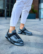 Men's Sneaker Lisbon Grey & Black