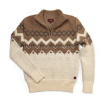 Skyward Alpaca/Wool Sweater | Brown