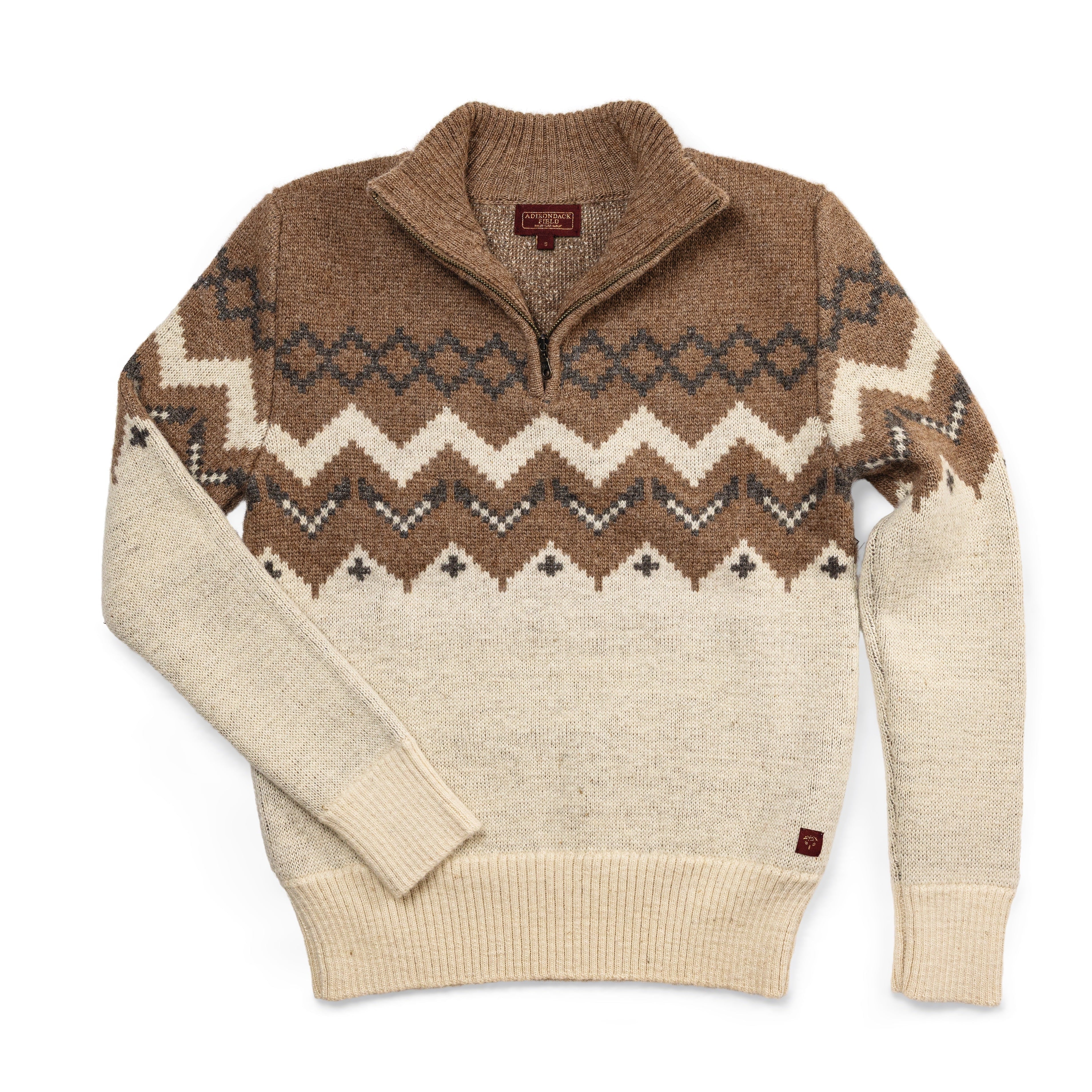 Skyward Alpaca/Wool Sweater | Brown