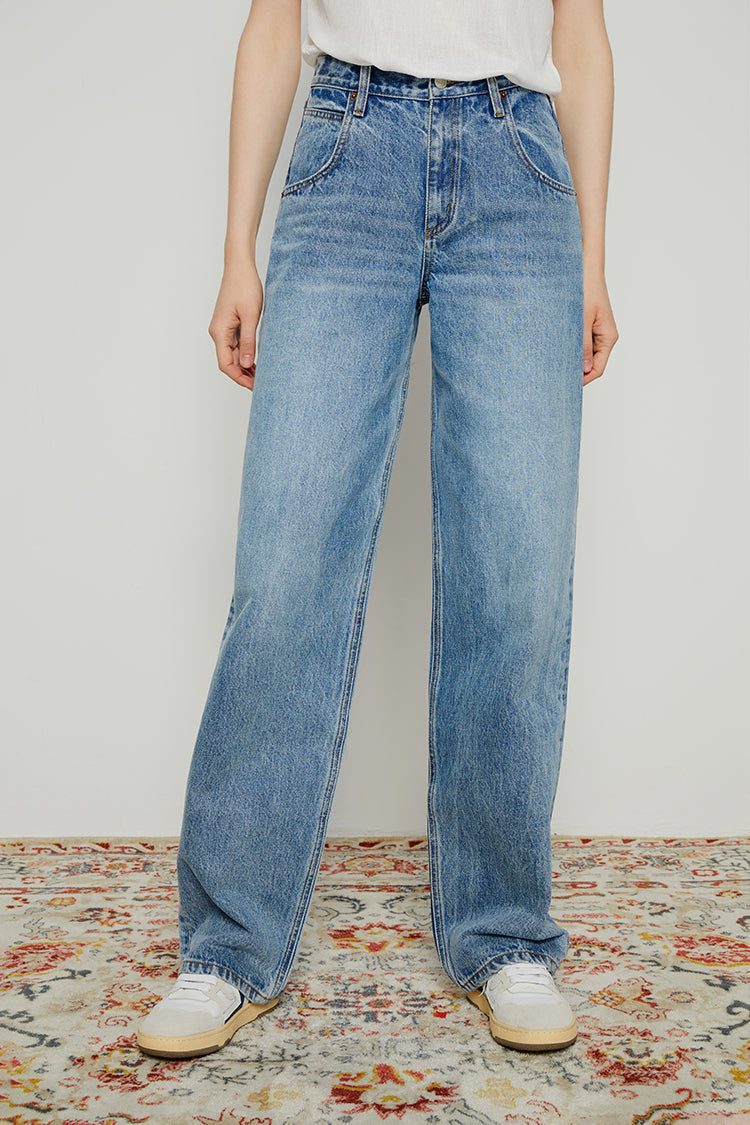 80'S Utility Loose Jeans | HJ128