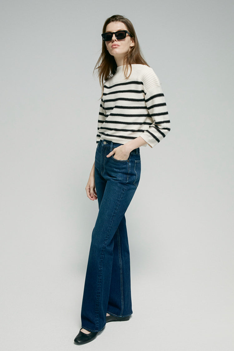 Barbara High Rise Bootcut Jeans | HJ004