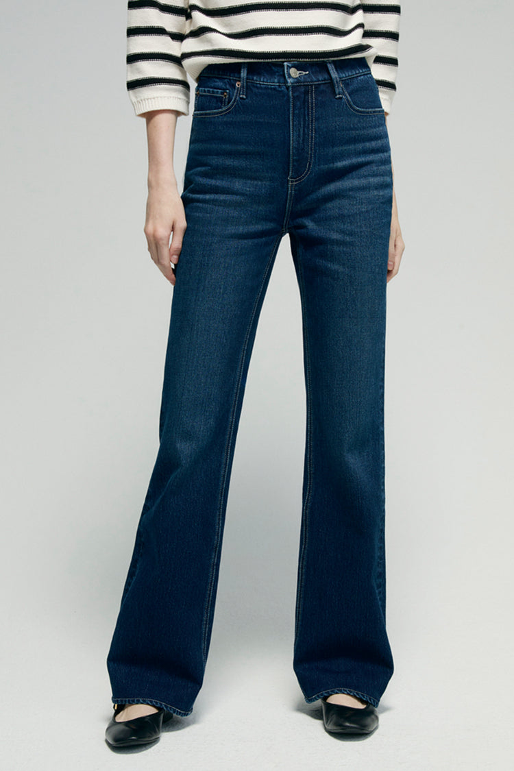 Barbara High Rise Bootcut Jeans | HJ004
