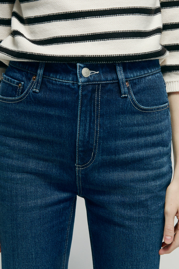 Barbara High Rise Bootcut Jeans | HJ004