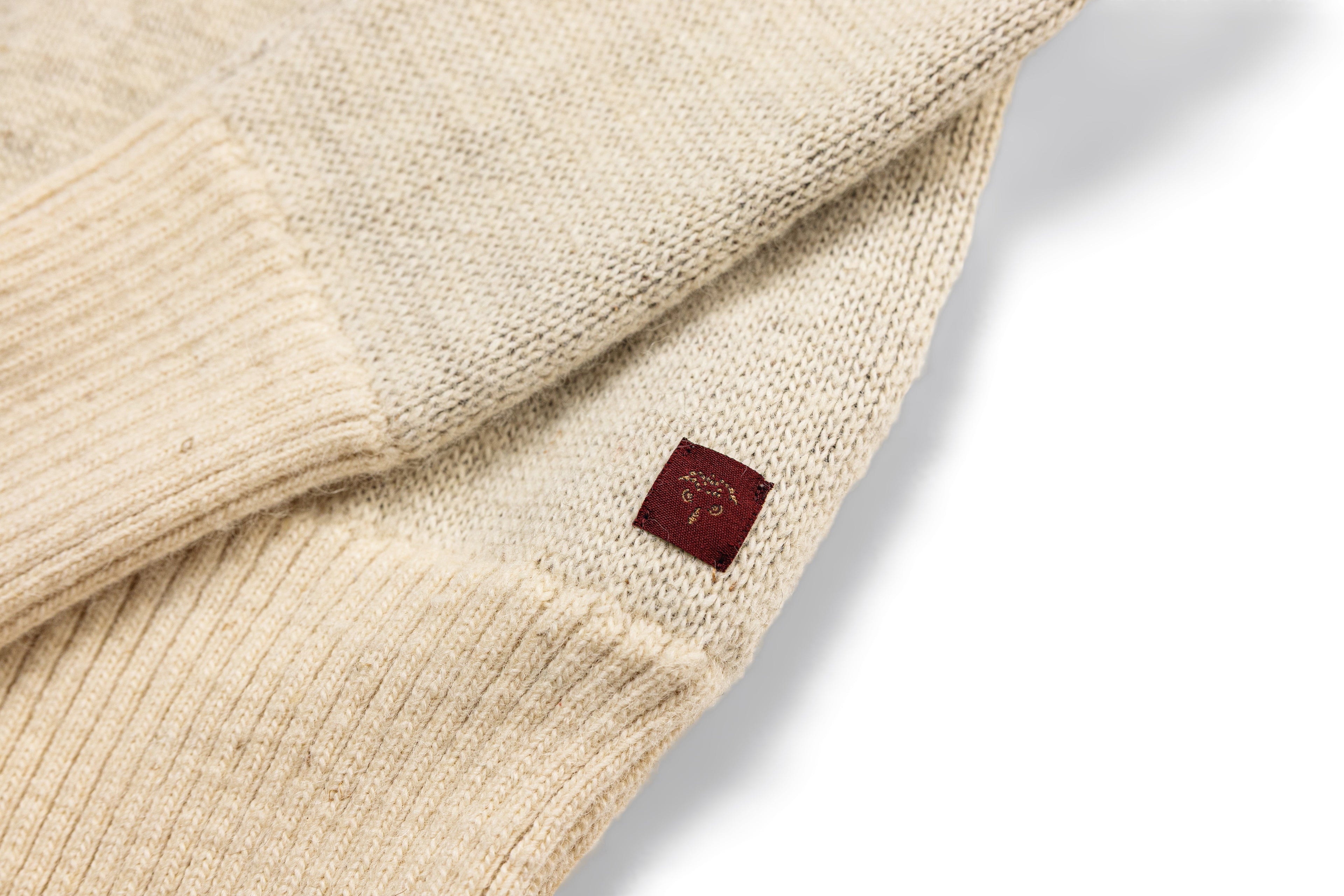 Skyward Alpaca/Wool Sweater | Brown