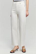 The Cityer Crop Wide Jeans | HJ009
