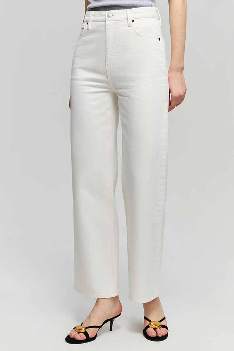 The Cityer Crop Wide Jeans | HJ009