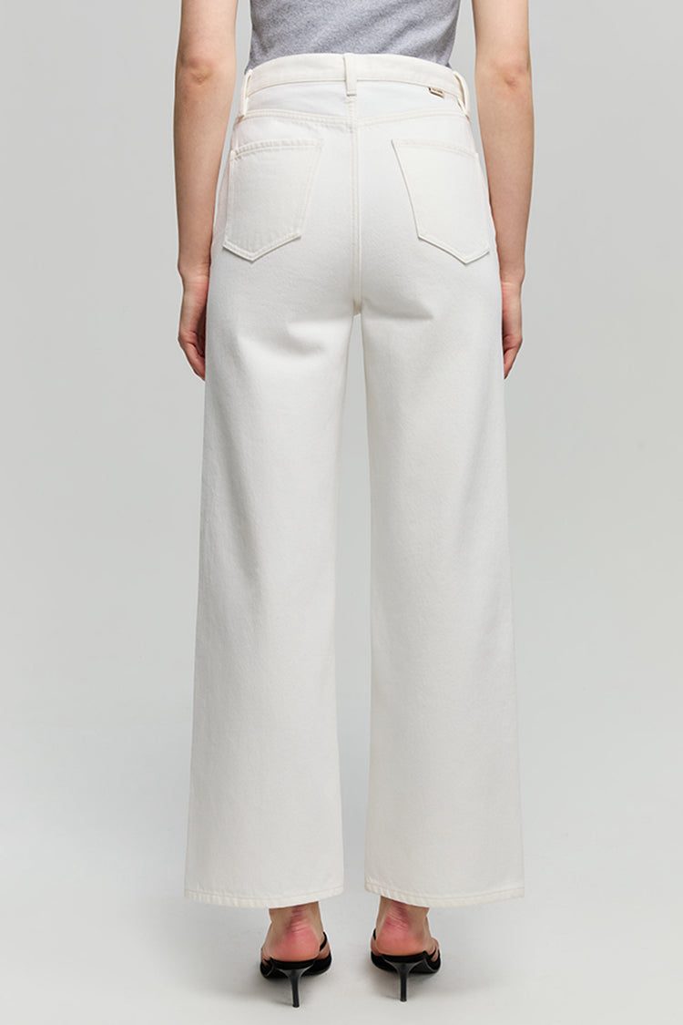 The Cityer Crop Wide Jeans | HJ009