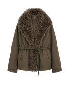 Firelady Fur Women's Detachable Toscana Shearling-Lined Parka Jacket "The Wizard of Oz"