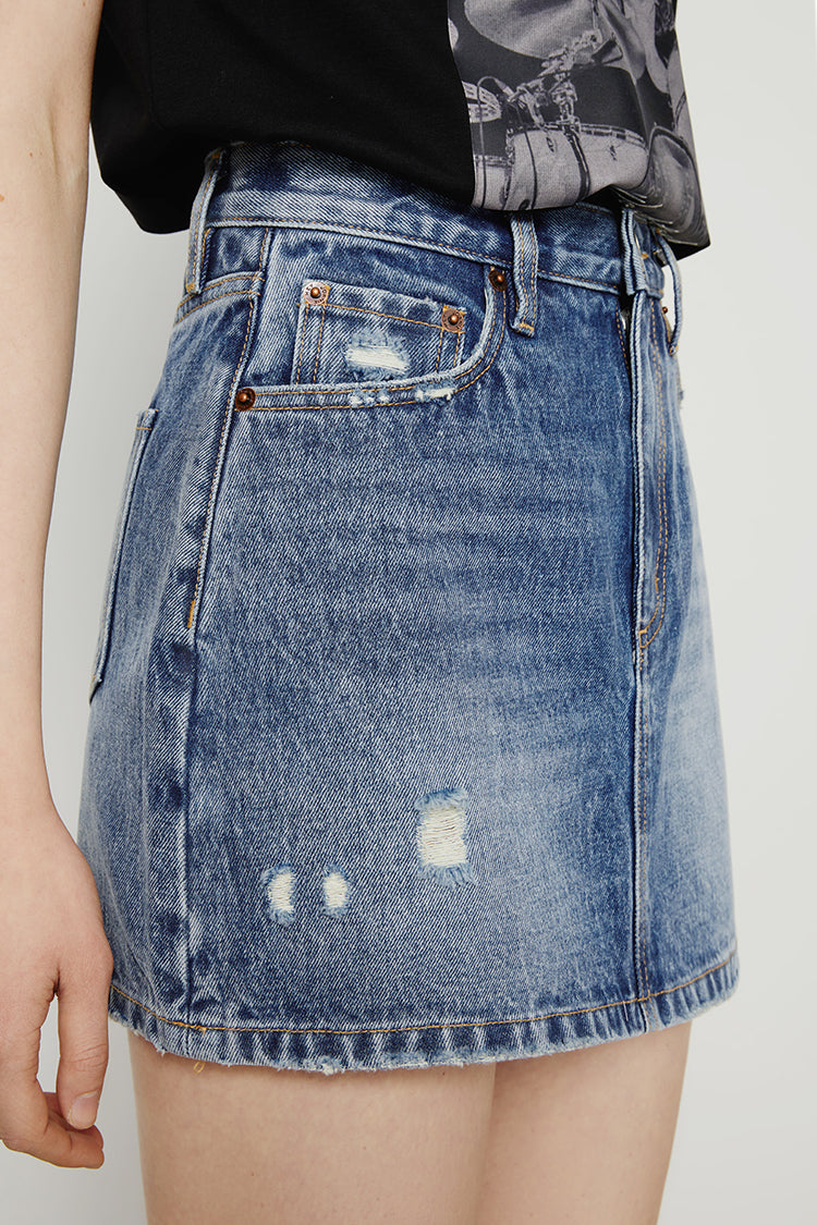 80'S Vintage Mini Skirt | HJ168