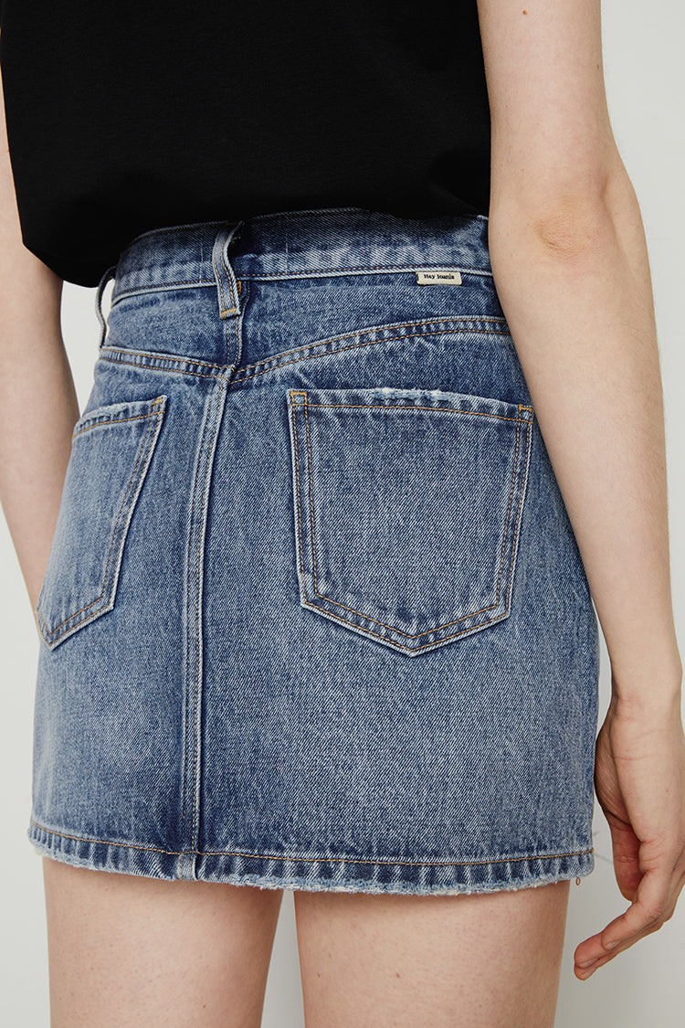 80'S Vintage Mini Skirt | HJ168