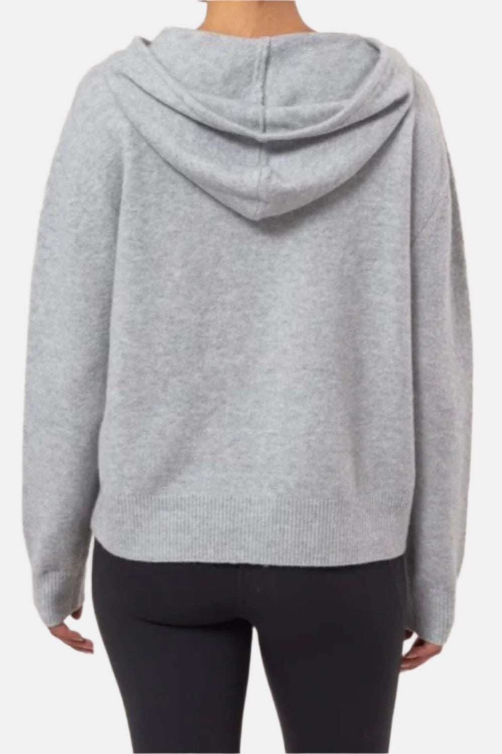 Gray Hooded Sweater