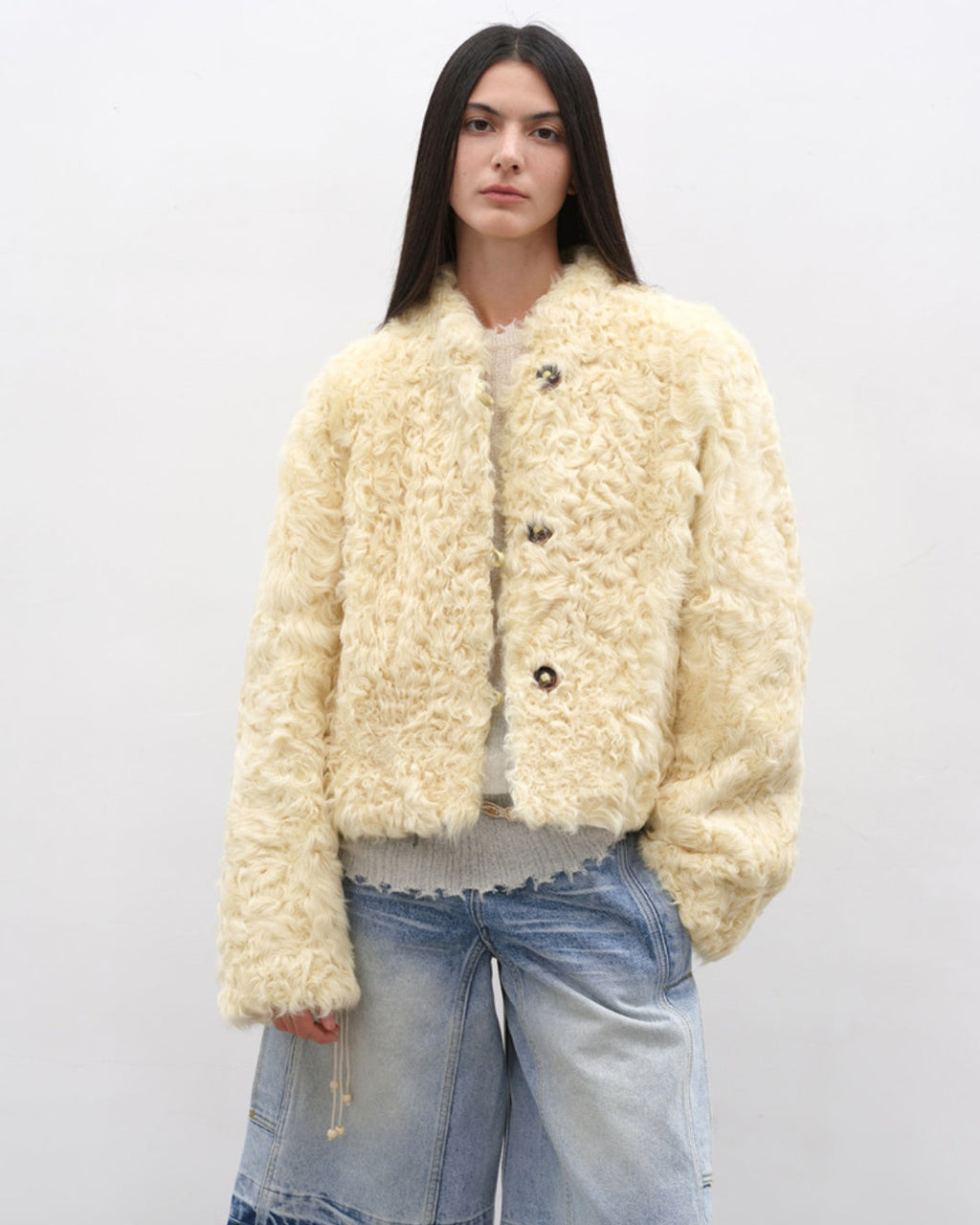 Fireladyfur Sheepskin Coat | New Zealand Wool | ‘Little Bear’