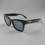 WO|MN Bold and Sleek Square Sunglasses | Black