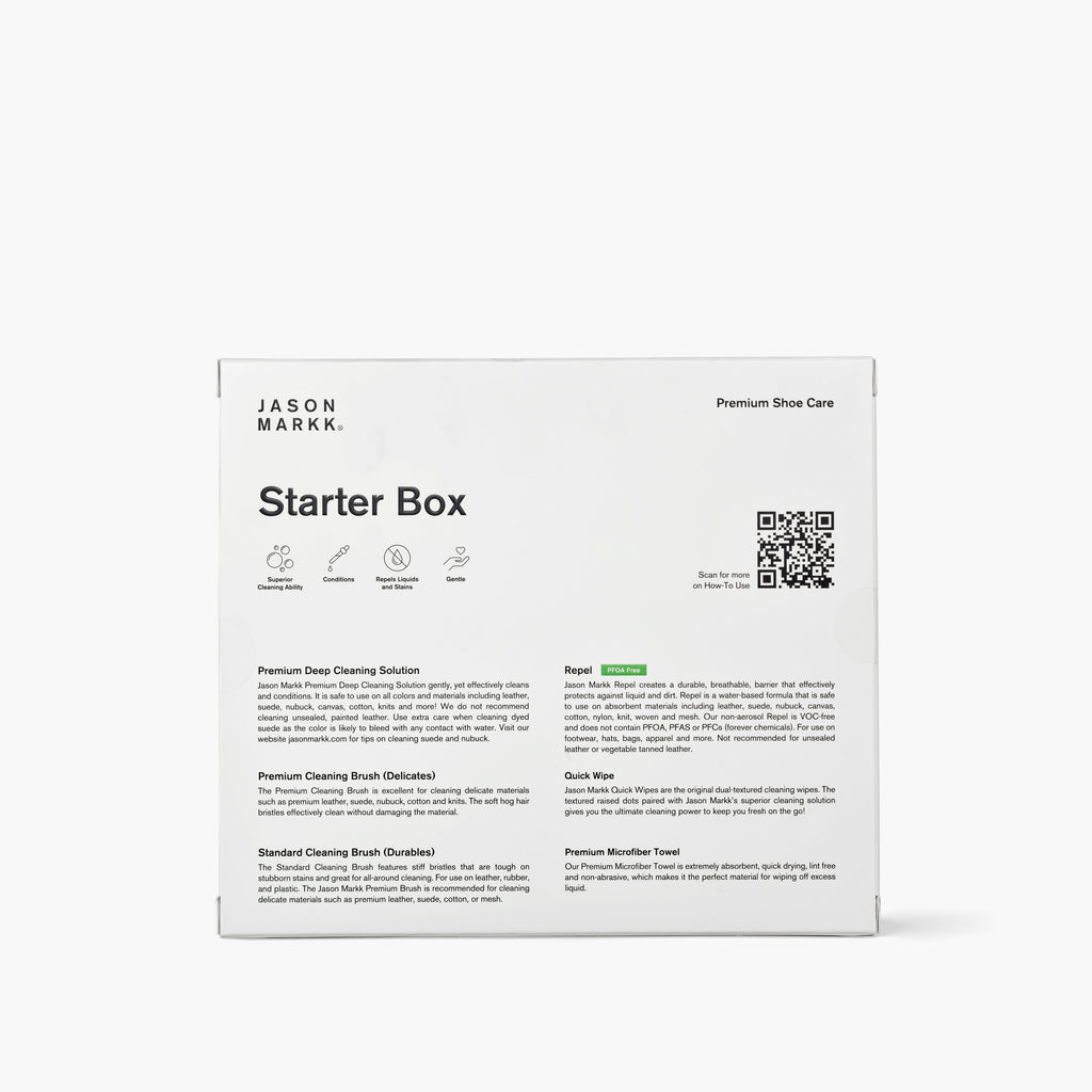 Jason Markk Shoe Care Deep Cleaning Starter Box