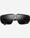Living Sunglasses | Polished Black & Grey Lens