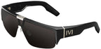 Living Sunglasses | Polished Black & Grey Lens