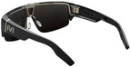 Living Sunglasses | Polished Black & Grey Lens