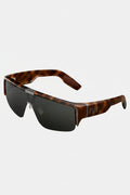 IVI Living Sunglasses Polished Classic Tortoise | Green Grey Lens