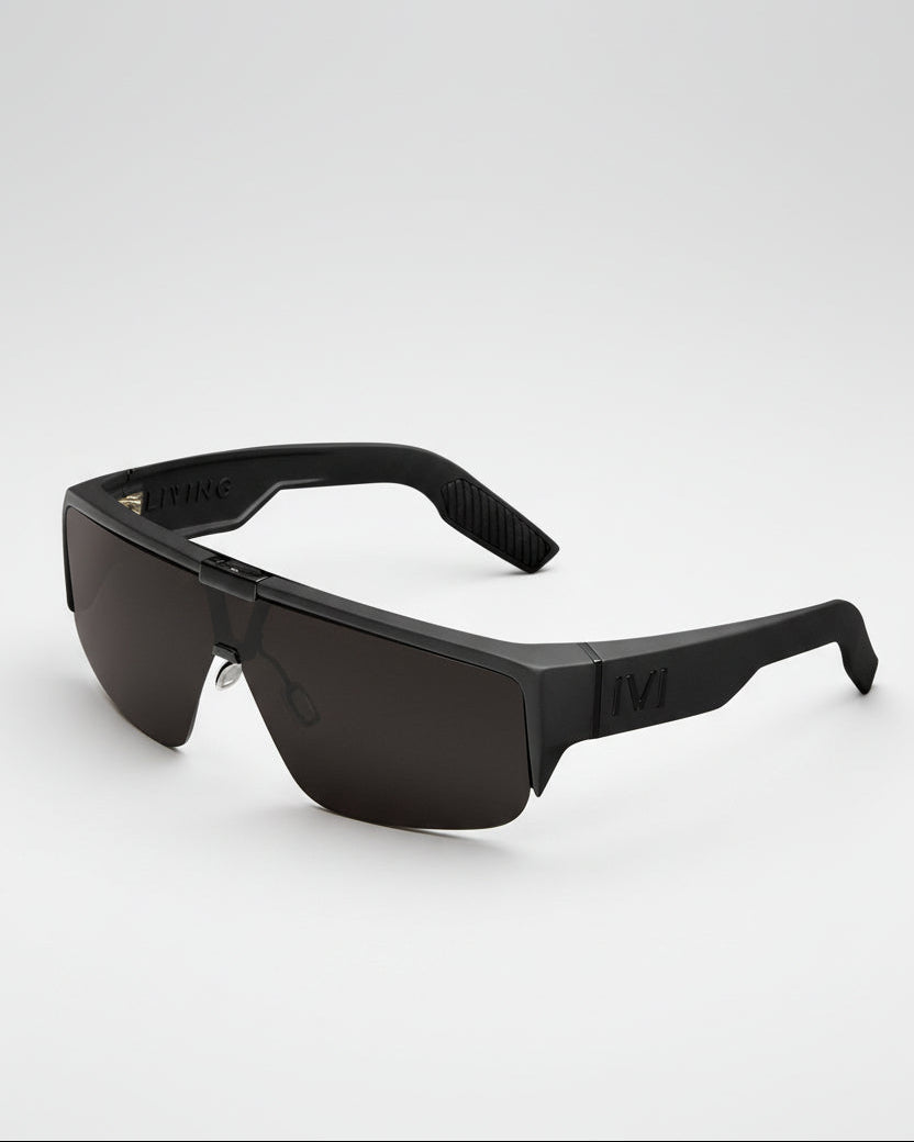 Living Sunglasses Matte Black | Grey Lens