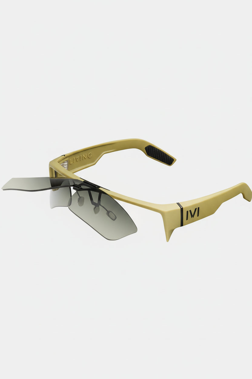 IVI Living Sunglasses Matte Olive | Green Grey Lens