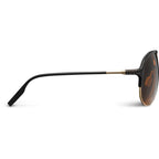 Division Sunglasses Polished Black | Gold/Bronze