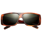 Jiving Sunglasses | Polished Black + Grey Lens
