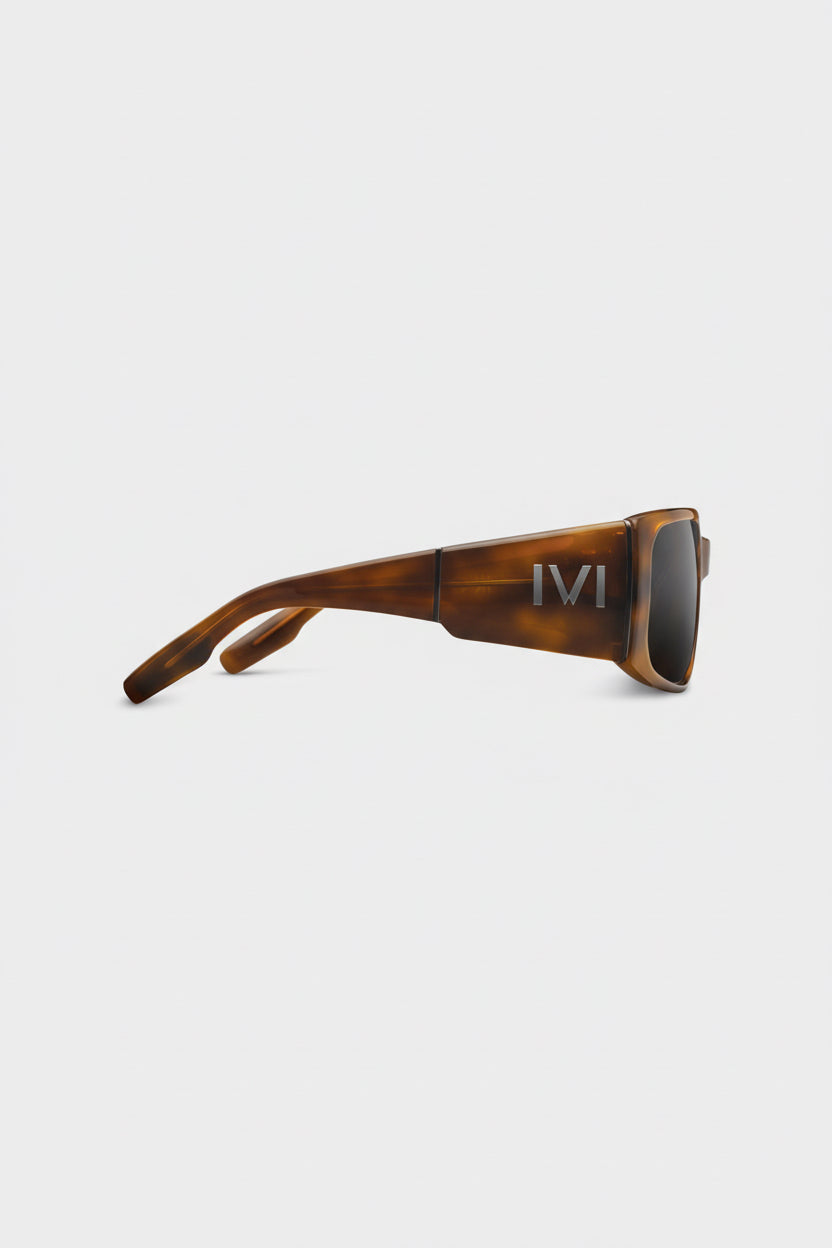 Jiving Sunglasses | Polished Classic Tortoise + Green Grey Lens