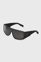 Jiving Sunglasses | Polished Black + Grey Lens