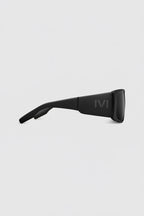 Jiving Sunglasses | Polished Black + Grey Lens