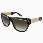 Dusky Sunglasses Polished Tigers Eye with Brushed Gold | Bronze Gradient Lens