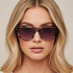 Dusky Sunglasses | Matte Mauve Tortoise Rose Gold and Rose Gradient Lens