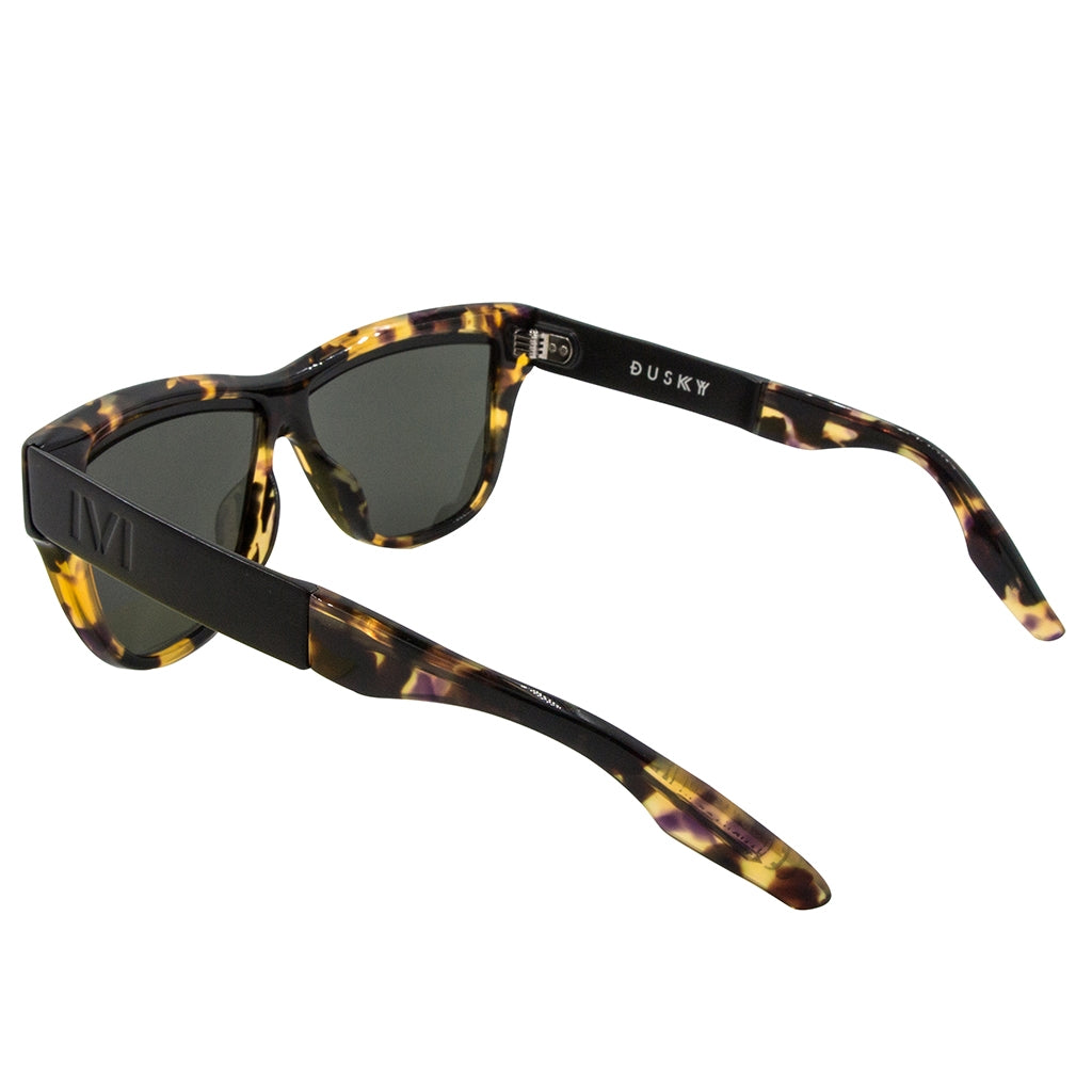 Dusky Sunglasses Polished Vintage Tortoise Brushed Black | Grey Lens