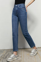 Activity Grrrl High Rise Kick Crop Jeans | HJ017